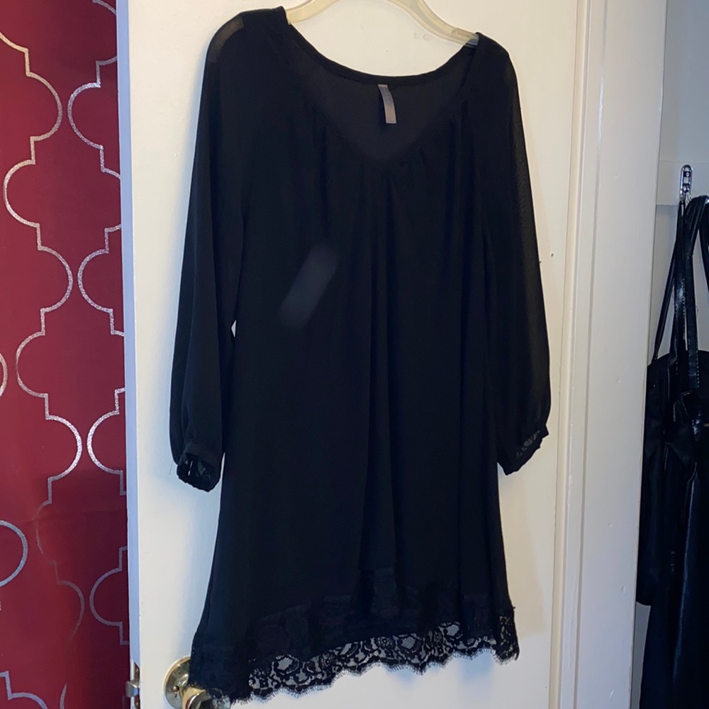 Lace Black Dress